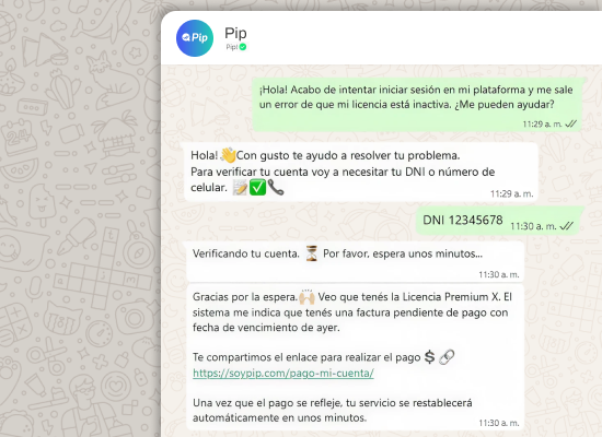 Integración de Pip con el CRM Dynamix